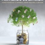 Cover of the book, header text with book name, illsutration of money tree coming out of a jar of coins.
